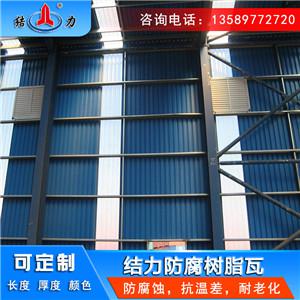 增强合成树脂瓦 山东德州防腐波浪瓦 养殖场防腐塑料瓦生产商