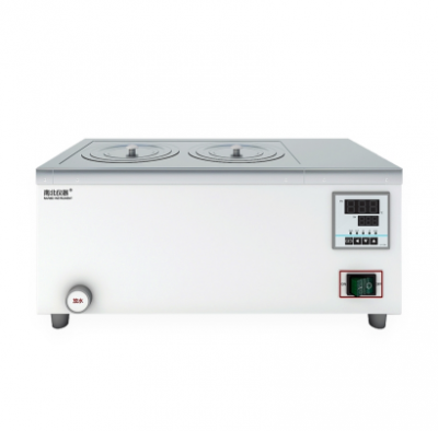 数显电热恒温水浴锅双孔四孔六孔实验室化验不锈钢水浴槽