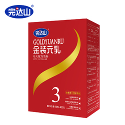 完达山奶粉 金装元乳3段婴儿奶粉12-36个月 宝宝400g/盒装牛奶粉