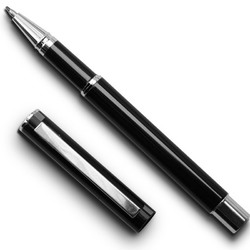 得力S80/S81中性笔办公签字笔金属壳签字笔商务碳素笔