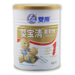 双熊婴儿配方葡萄糖 450克 1段 茯苓本草膳食 宝宝辅食