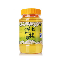 蜂之语洋槐花蜂蜜 纯正天然农家自产蜂巢蜜源0添加950g成熟土蜂蜜