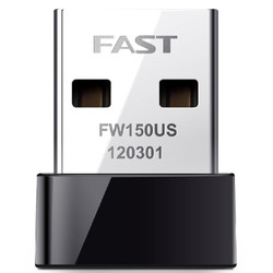 fast/迅捷 FW150US 超小迷你usb无线网卡 便携wifi随身 发射接收