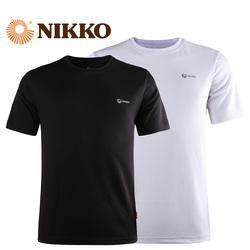 【三件99元】Nikko日高户外速干T恤快干衣男短袖女排汗运动T恤