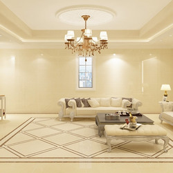 亚细亚大理石瓷砖 现代客厅地砖全抛釉地板砖800x800防滑黄山奇石