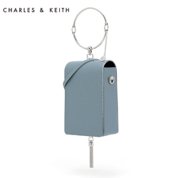 CHARLES＆KEITH 单肩包 CK2-70700678 金属圆环手提时尚摩登女包