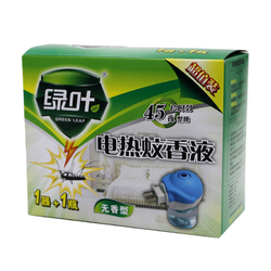 电热蚊香 液套装绿叶驱蚊灭蚊水送加热器婴儿童家用无味防蚊用品