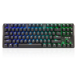 镭拓MXX游戏电竞机械键盘87键背光RGB樱桃黑轴青轴红轴茶轴