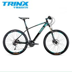 TRINX千里达X7轻量化山地车自行车禧玛诺30速610套件气叉双油刹