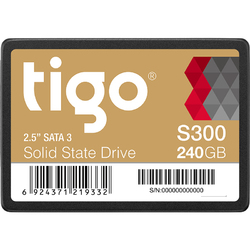 tigo/金泰克 S300 240G 固态硬盘 SATA3 2.5 SSD硬盘 三年包换
