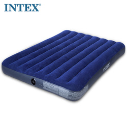 intex充气床垫单人 家用冲气床加厚汽垫床户外气垫床双人垫子折叠
