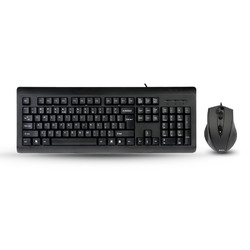 双飞燕KB-N9100 有线键鼠套装 网吧办公游戏键盘鼠标套件防水USB