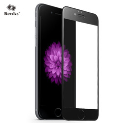 Benks iPhone6s钢化膜6s苹果6plus手机全屏覆盖膜3d曲面4.7玻璃膜