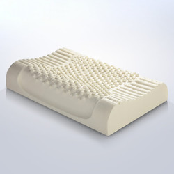 睡眠博士泰国乳胶枕头 橡胶枕芯 成人枕按摩护颈枕头乳胶枕升级款