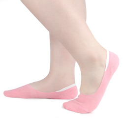 耐尔船袜女夏薄款硅胶防滑棉袜子低帮浅口隐形短袜W4308