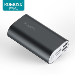 ROMOSS/罗马仕10000毫安双USB手机通用充电宝金属迷你移动电源