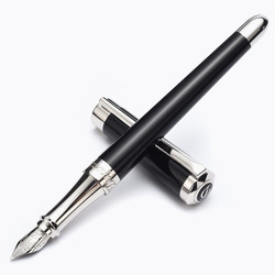 S.T.Dupont法国都彭 LIBERTE黑色钢笔现代漆墨水笔签字笔 460674
