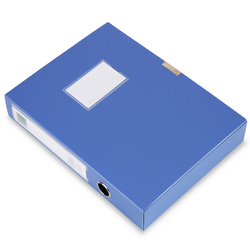 得力5603系列档案盒A4文件盒粘扣资料盒文件夹收纳盒文件套多规格