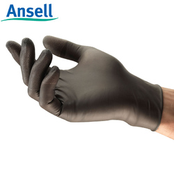Ansell安思尔93-250 丁腈一次性手套 加厚 防滑 化工防护