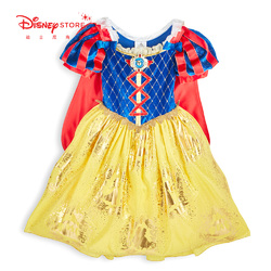 迪士尼商店 白雪公主儿童礼服裙公主裙蓬蓬裙子女童装