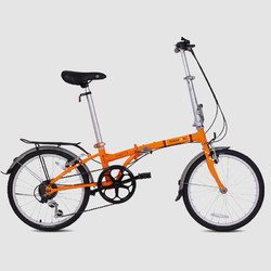 DAHON大行折叠自行车20寸超轻变速成人学生男女式折叠单车HAT060