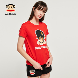 Paul Frank/大嘴猴春夏季设计师款 女式圆领短袖T恤