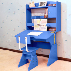 思科小学生儿童书桌书柜男女孩可升降简约写字桌椅套装家用学习桌