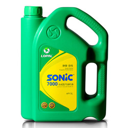 龙蟠SONIC7000 SL 5W-30 合成机油正品 汽车汽油发动机润滑油 4L