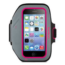 贝尔金苹果iPhoneSE 5跑步健身运动臂带袋腕包手机保护套外壳防汗