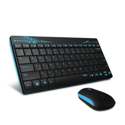 无线鼠标键盘雷柏X220无线键鼠套装无线商务办公家用键盘鼠标套