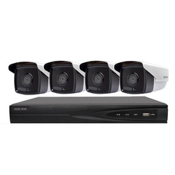 海康威视400万poe监控设备套装家用高清夜视网络监控器摄像头套餐