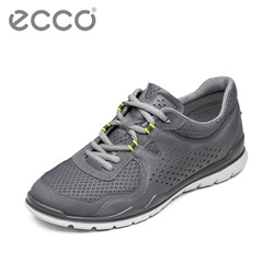 ECCO爱步系带低帮鞋 舒适透气运动户外休闲鞋 林克830424