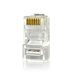 CE-LINK 超5类网线水晶头连接器rj45网络水晶头8芯五类连接头10个