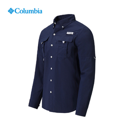 Columbia/哥伦比亚户外18春夏新品男款海钓系列长袖衬衫FE7048