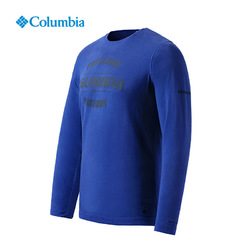 Columbia哥伦比亚户外17秋冬男款吸湿长袖T恤PM3156