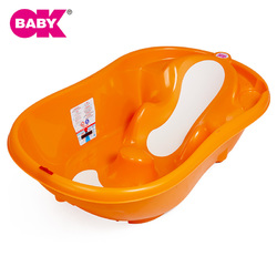 OKBABY欧达德鲁婴儿浴盆可坐躺大号新生儿用品幼儿通用儿童洗澡盆