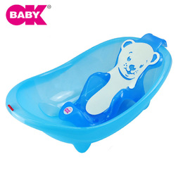 OKBABY婴儿洗澡盆新生儿可坐躺通用多功能防滑宝宝沐浴盆婴儿浴盆