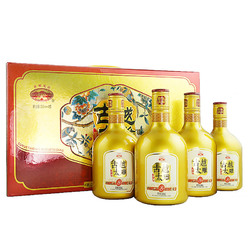 古越龙山 绍兴黄酒 八年陈太雕礼盒装半甜500ml*4单盒