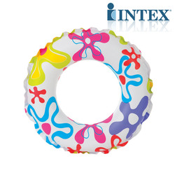 INTEX流行组浮圈59230/59241游泳圈儿童透明浮圈（随机发）