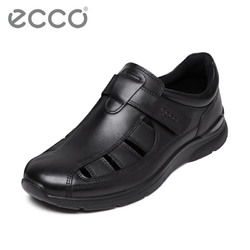ECCO爱步时尚个性轻盈凉鞋 镂空透气舒适运动休闲鞋 欧文511534