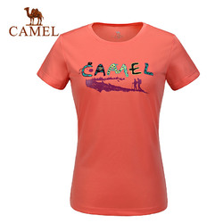 CAMEL骆驼户外速干T恤 情侣款春夏透气快干衣短袖T恤耐磨柔软上衣