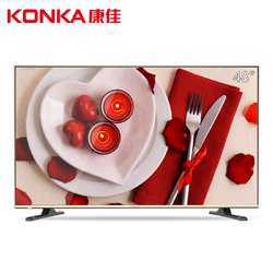 Konka/康佳 A48F 48英寸高清智能网络WiFi平板LED液晶电视机50 49