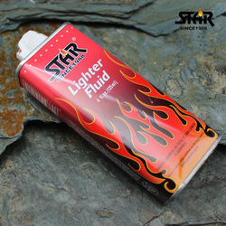 STAR恒星打火机煤油125ml套餐清香型通用煤油送火石棉芯专用配件