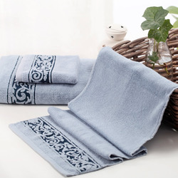 [3件套]永亮 家居酒店洗浴套装(浴巾+毛巾+方巾)成人纯棉加大加厚