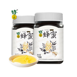 蜂之语百花蜂蜜 纯正天然农家自产415g土蜂蜜蜂巢蜜源0添加成熟蜜