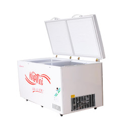 华美 BC/BD-518 大冰柜商用铜管卧式单温冷冻柜冷藏冷柜保鲜柜大
