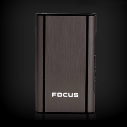 focus焦点香菸盒自动弹烟烟盒子便携防风个性创意金属防压10支装