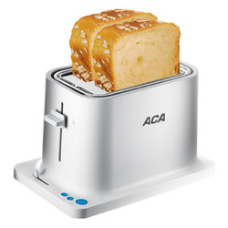 ACA/北美电器 AT-P0802C多士炉烤面包片 不锈钢宽槽 5档烧色
