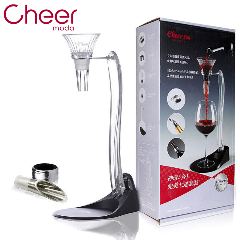cheer启尔 醒酒器 葡萄酒醒酒器快速醒酒器红酒分酒器 醒酒器套装