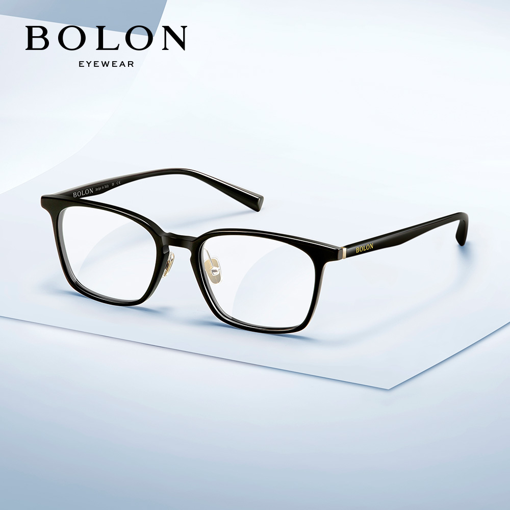 BOLON暴龙光学镜架方形板材框近视镜舒适个性简约眼镜架BJ3009